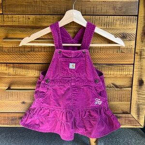 Carhartt Girl Corduroy Magenta Jumper
